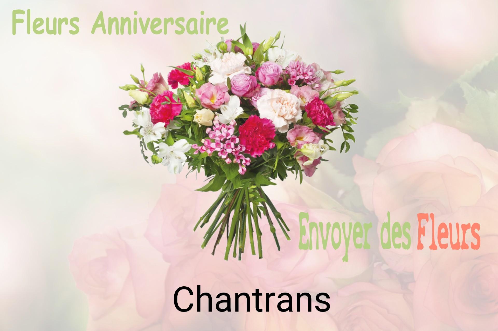 Bouquet de fleurs d’anniversaire livré à Chantrans